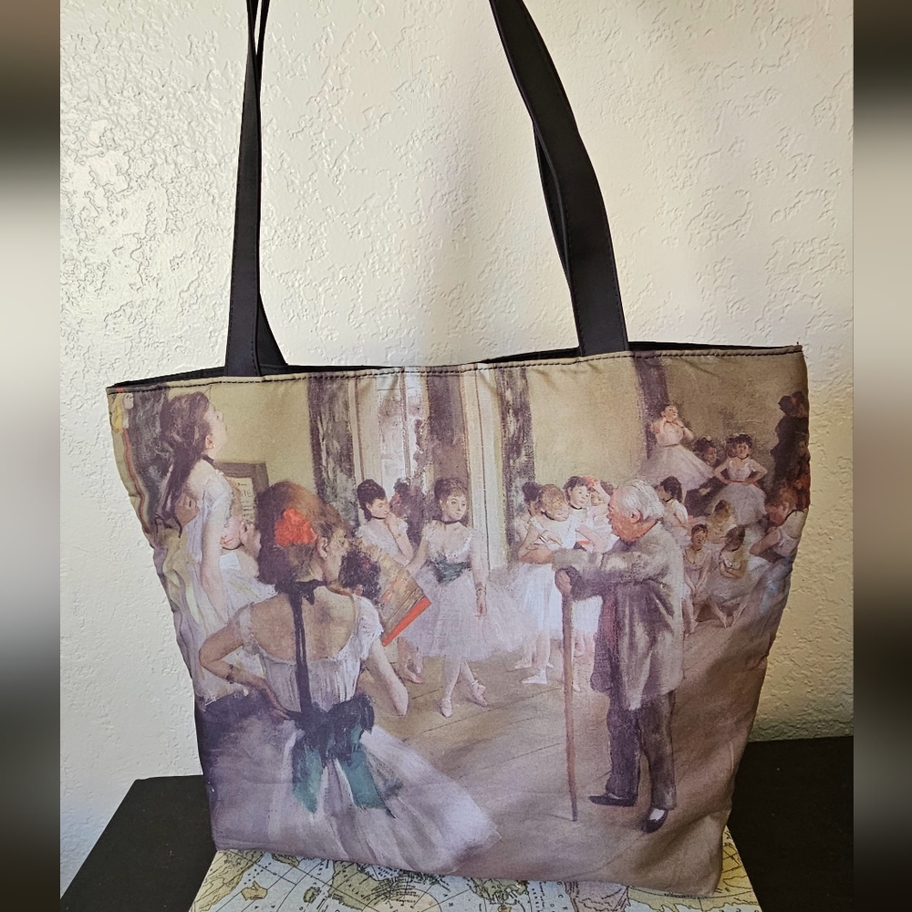 Degas painting tote bag from SF art museum‎